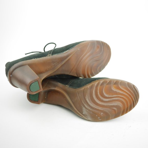 EL NATURALISTA Black distressed leather ankle boot - Picture 9 of 12